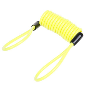 1.2m Cable Bicycle Lock Rope Helmet Wire Anti-Theft Rope Motorcycle Scooter Disc Lock Security Reminder Bike Motorbike Hand Tool