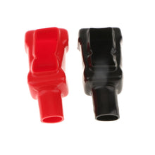 Load image into Gallery viewer, 1 Set Soft Plastic Battery Terminal Boots Insulating Protector Cover for Electronics Automobile Motorcycle Red /Black