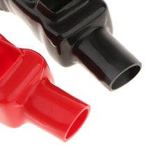 Load image into Gallery viewer, 1 Set Soft Plastic Battery Terminal Boots Insulating Protector Cover for Electronics Automobile Motorcycle Red /Black