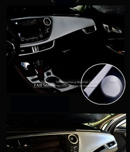 10/20/30/40/50cm x152cm Car Styling Silver Brushed Aluminum Car Wrap Vinyl Film Sheet Motorcycle Automobiles Car Stickers Decal