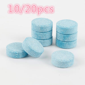 10/20Pcs Washing Machine Cleaning Effervescent Tablet Washer Cleaner Descaler DeepL Automobiles Motorcycles Windshield Cleaner