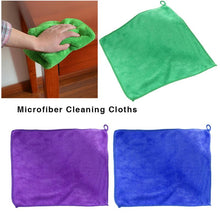 Load image into Gallery viewer, 10 PCS Car wipes Microfiber Car Cleaning Towel Automobile Motorcycle Washing Glass Household Cleaning Small Towel