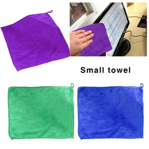 10 PCS Car wipes Microfiber Car Cleaning Towel Automobile Motorcycle Washing Glass Household Cleaning Small Towel