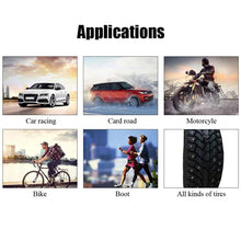 Load image into Gallery viewer, 100pcs/set Automobile Stud Anti-Slip Snow Tire Studs Motorcycle Car SUV ATV Wheel Tyre Snow Chains Tire Screw Stud