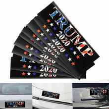 Load image into Gallery viewer, 10PC DIY Car Trump Black PVC Window Sticker Motorcycle Decal Decoration Styling Bumper Car Stickers Automobiles Accessories