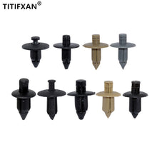 Load image into Gallery viewer, 10PCS Automobile motorcycle plastic fastener rivet clip for Kawasaki Suzuki Yamaha sports car shell cover sticker screw buckle