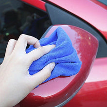 Load image into Gallery viewer, 10PCS Microfiber Car Cleaning Towel Household Cleaning Small Towel Windshield Cloth Automobile Motorcycle Washing Glass Towel