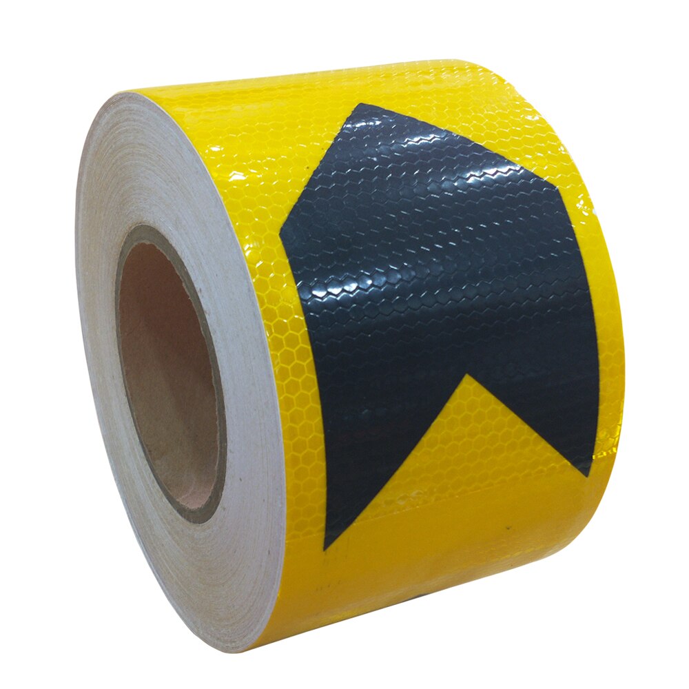 10cm*40m Safety Mark Reflective tape stickers car-styling Self Adhesive Warning Tape Automobiles Motorcycle Reflective Film