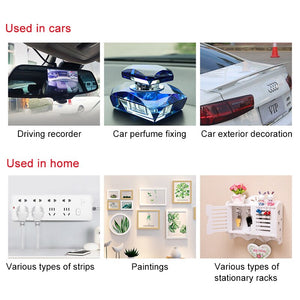 10mmX 3m Car Stickers Double Side Tape Adhesive Glue Transparent For Home Motorcycle Double-sided Tapes Automobile Decal Styling