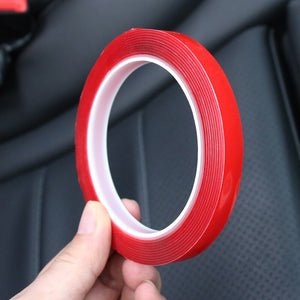 10mmX 3m Car Stickers Double Side Tape Adhesive Glue Transparent For Home Motorcycle Double-sided Tapes Automobile Decal Styling