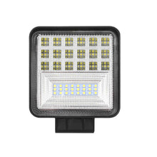 Load image into Gallery viewer, 126W Square Fog Lights Car Light Assembly LED Work Daylight 12600LM Off-road Car Driving Automobile Motorcycle Headlight