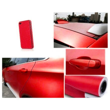 Load image into Gallery viewer, 127x30CM 3D Carbon Fiber Vinyl Car Wrap Sheet Roll Film Car Stickers And Decals Motorcycle Car Styling Accessories Automobiles