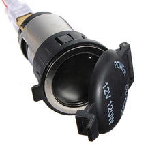 Load image into Gallery viewer, 12V 120W Power Boat Car Cigarette Cigar Lighter Socket Plug With 1M Cable Cord Wire Ring High Quality Automobile Accessories