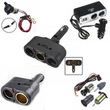 Load image into Gallery viewer, 12V 120W Power Boat Car Cigarette Cigar Lighter Socket Plug With 1M Cable Cord Wire Ring High Quality Automobile Accessories