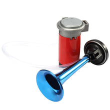 Load image into Gallery viewer, 12V 178dB Super Loud Dual Tone Auto Car Air Horn Set Heavy Duty Trumpet Compressor for Automobile Motorcycle Boat Truck
