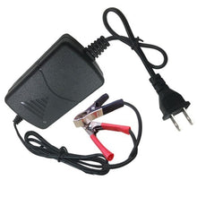 Load image into Gallery viewer, 12V 1A Battery Trickle Charger Maintainer for Car Motorcycle RV Truck ATV US Automobile Exterior Repair Components