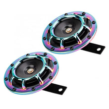 Load image into Gallery viewer, 12V Universal Automobile Motorcycle Modified Multicolour Horn Speakers Klaxon Loudspeaker Claxon Motorcycle parts high quality