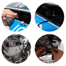 Load image into Gallery viewer, 12W 12 V Automobile Motorcycle Laser Lamp Haze Prevention Rear End Warning Lamp ABS Car Tail Lamp Brake Light 6 Patterns