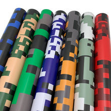 Load image into Gallery viewer, 18 Colors PVC Self-adhesive Digital Camouflage Army Military Camo Vinyl Wrap Car Sticker Automobiles Scooter Motorcycle Decal