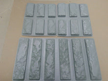 Load image into Gallery viewer, 18pcs Plastic Molds for Concrete Plaster Super Best Price Wall Stone Cement Tiles"old Brick" Decorative wall molds new design