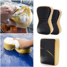 Load image into Gallery viewer, 1PC Car Wash Sponge 3 Sizes Yellow Sponge For Choice Easy Grip To Wash Car Automobile Bicycle Motorcycle Boat And Home