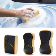 Load image into Gallery viewer, 1PC Car Wash Sponge 3 Sizes Yellow Sponge For Choice Easy Grip To Wash Car Automobile Bicycle Motorcycle Boat And Home