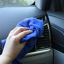 Load image into Gallery viewer, 1PCS Microfiber Car Cleaning Towel Automobile Motorcycle Washing Glass Household Cleaning Small Towel for Car Styling