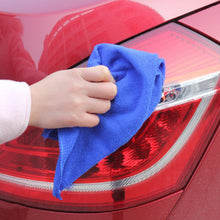 Load image into Gallery viewer, 1PCS Microfiber Car Cleaning Towel Automobile Motorcycle Washing Glass Household Cleaning Small Towel for Car Styling