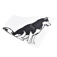 Load image into Gallery viewer, 1PCS SIBERIAN HUSKY car stickers 12CM*12CM black white car styling decal accessories covers wall windows automobiles motorcycle