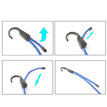 Load image into Gallery viewer, 1pc Car Clotheslines Adjustable Elastic Bungee Cords Fixed Ropes For Baggage Motorcycle Outdoor Travel Car Automobiles