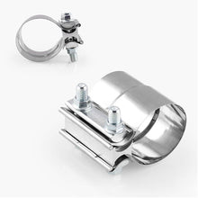 Load image into Gallery viewer, 1pc Car Preformed Exhaust Stainless Steel Lap Joint Band Clamp Automobile Professional Spare Parts Motorcycle Exhaust System