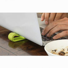 Load image into Gallery viewer, 1pc Simple Laptop Stand Adjustable Bracket Desktop Computer Increased Shelf Cooling Base Pad Bracket Office Supplies