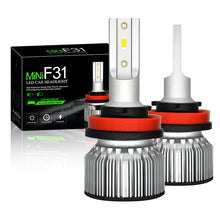 Load image into Gallery viewer, 2 Pairs Automobile Led Headlight New Mini F31 Headlight Motorcycle Led H4