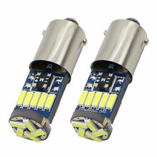 Load image into Gallery viewer, 2 x CANBUS BAX9S/H6W BA9S/T4W white 4014SMD LED AC/DC12V motorcycle automobile car clearance lights side marker lamp door bulb