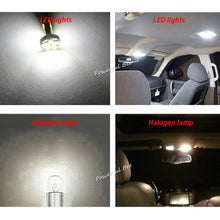 Load image into Gallery viewer, 2 x CANBUS BAX9S/H6W BA9S/T4W white 4014SMD LED AC/DC12V motorcycle automobile car clearance lights side marker lamp door bulb