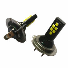 Load image into Gallery viewer, 2 x New lemon green golden yellow cold white H7 3030SMD 24W power LED automobile fog lamp lights DC12V motorcycle headlight bulb