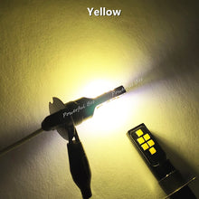 Load image into Gallery viewer, 2 x New lemon green golden yellow cold white H7 3030SMD 24W power LED automobile fog lamp lights DC12V motorcycle headlight bulb