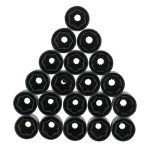 Load image into Gallery viewer, 20 Pcs Black Safety Nut Cover Accessories Automobile Motorcycle Car Boat Replacement Spare Comfortable To Wear Carry