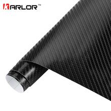 Load image into Gallery viewer, 200mm x 1520mm 4D Carbon Fiber Glossy Vinyl Wrap Sheet Film Motorcycle Automobiles Car Accessories Decoration Bubble Air Free