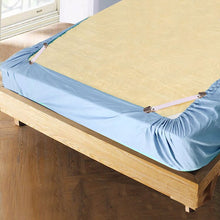 Load image into Gallery viewer, 2017 New 4pcs Grippers Bed Sheet Fasteners Clip Cover Elastic Straps Bedding Clips holders useful accessories