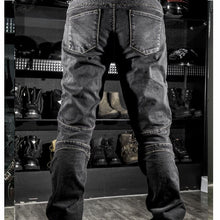 Load image into Gallery viewer, 2018 high quality motorcycle race automobile straight jeans pants drop resistance off-road automobile race ride kominen pants