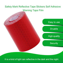 Load image into Gallery viewer, 2019 5cm*3m Safety Mark Reflective Tape Stickers Car-styling Self Adhesive Warning Tape Automobiles Motorcycle Reflective Film
