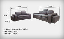 Load image into Gallery viewer, 2019 White color sofa sets genuine leather sofa sets