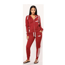 Load image into Gallery viewer, 2020 Casual Tracksuit Women 2 Piece Set Female Hooded Sweatshirt And Pants Sportwear Suit Zipper Hoodies Clothes Ropa De Mujer
