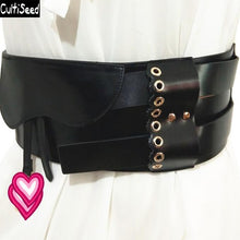 Load image into Gallery viewer, 2020 Women Wide Waistband Waist Belt Female DressWaist Belts Cummerbunds Wide Corset Waist Belts Waistband Apparel Accessories