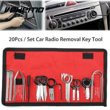 Load image into Gallery viewer, 20Pcs Professional Car Radio Audio Tool Stereo CD Player Removal Key Tool Kits Set Automobiles Motorcycles