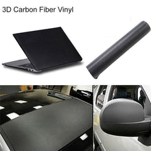 Load image into Gallery viewer, 20cmx127cm 3D Carbon Fiber Vinyl Car Wrap Sheet Roll Film Car stickers and Decals Motorcycle Styling Accessories Automobiles CB