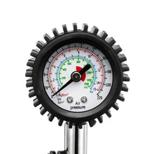 Load image into Gallery viewer, 220PSI Tire Tyre Air Pressure Gauge Dial Meter For Auto Car Vehicle Motorcycle Motorbike Automobile