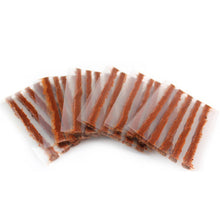 Load image into Gallery viewer, 25pcs Natural Rubber 100*6mm Car Vacuum Tire Repair Tools Kits Scooter Bike Automobile Motorcycle Tires Mend Strips Reparing