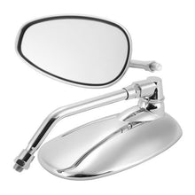 Load image into Gallery viewer, 2Pcs 10mm durable Motorcycle Motorbike Handlebar Rear View mirro wide viewing angle Side Mirrors Replacements  Automobile Access